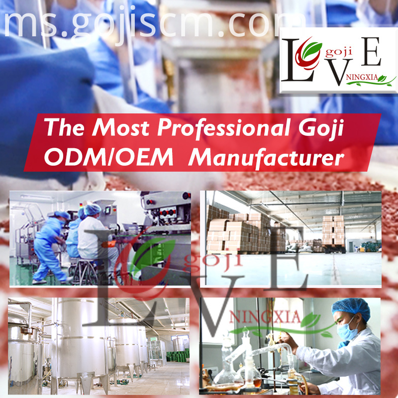 Pengilang Juice Juice Kualiti Terbaik yang Terbaik Certified Best Quality Wolfberry Juice manufacturer